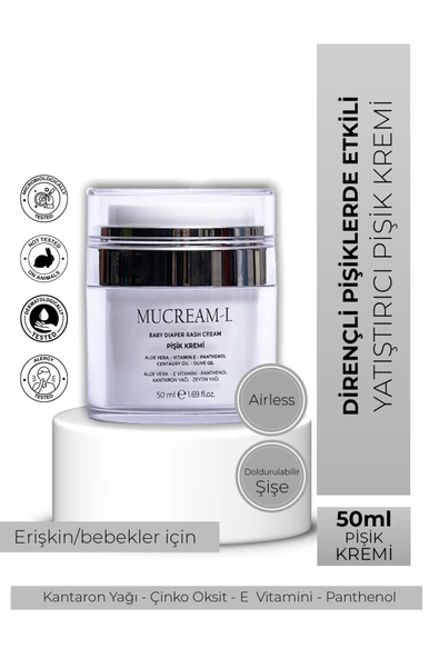 Mucream L Pişik Kremi 50 ml - Resim 2