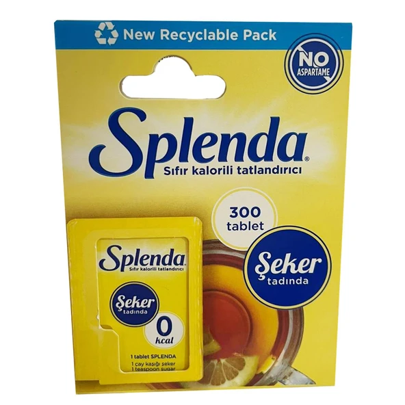Splenda Tatlandırıcı 300 Tablet ürün görseli 1