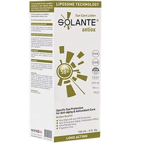 Solante Antiox Spf 50+ Sun Care Lotion 150 ml ürün görseli 1