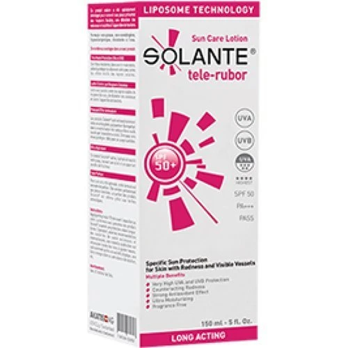 Solante Tele-Rubor Lotion Spf 50 150 ml ürün görseli 1