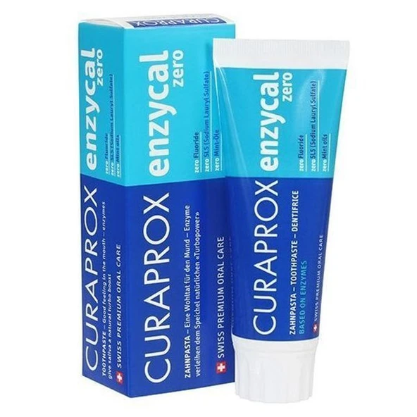 Curaprox Enzycal Zero Florürsüz Diş Macunu ürün görseli 1