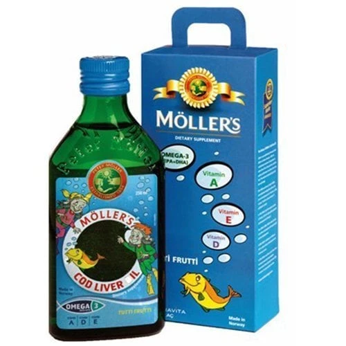 Möllers Balık Yağı Şurubu Tutti Frutti 250 ml ürün görseli 1