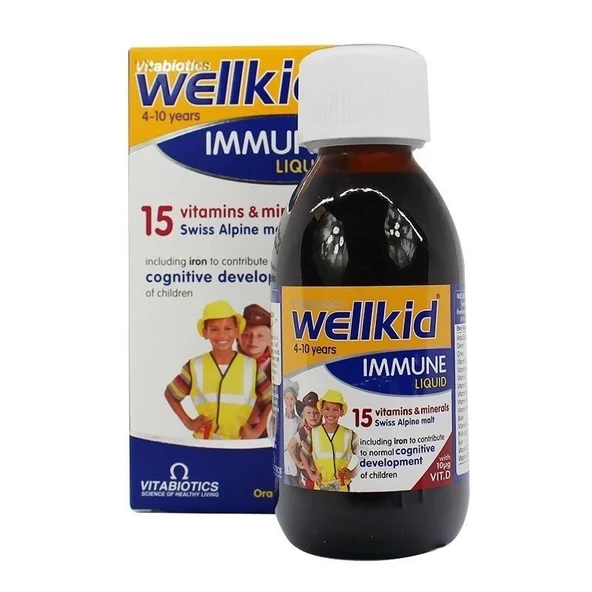 Wellkid Immune Liquid Multivitamin ve Mineral 150 ml ürün görseli 1
