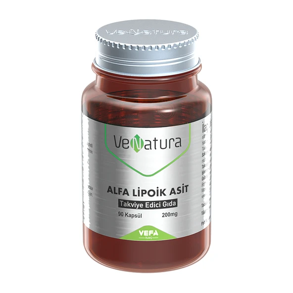 VeNatura Alfa Lipoik Asit Takviye Edici Gıda 90 Kapsül ürün görseli 1