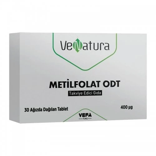 VeNatura Metilfolat Odt Takviye Edici Gıda 30 Tablet ürün görseli 1