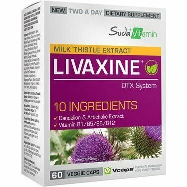 Suda Vitamin Livaxine 60 Kapsül ürün görseli 1