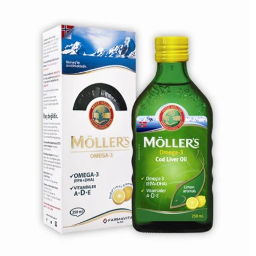 Möllers Omega 3 Şurup Limon Aromalı 250 ml ürün görseli 1