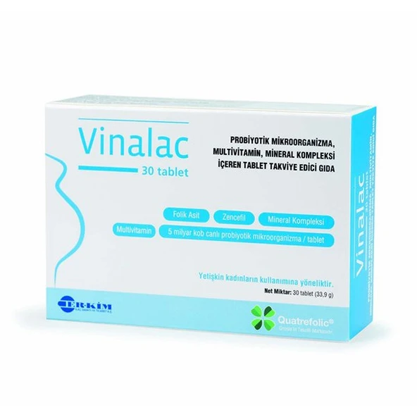 Vinalac 30 Tablet ürün görseli 1