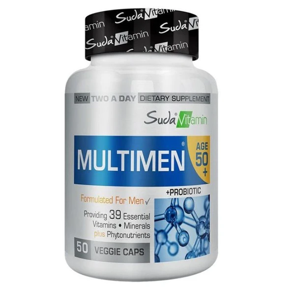 Suda Vitamin Multimen 50+ 50 Kapsül ürün görseli 1