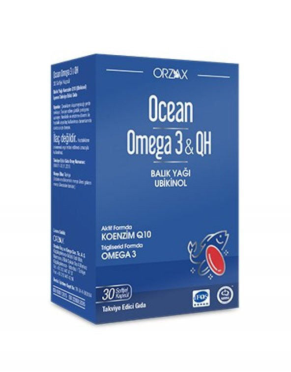 Ocean Omega 3 QH 30 Soft Kapsül ürün görseli 1