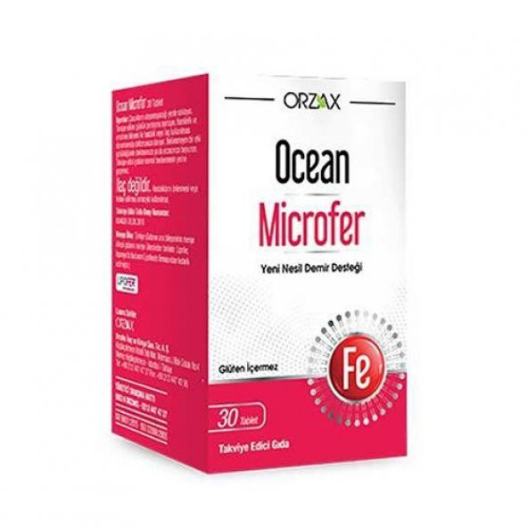 Ocean Microfer 30 Tablet ürün görseli 1