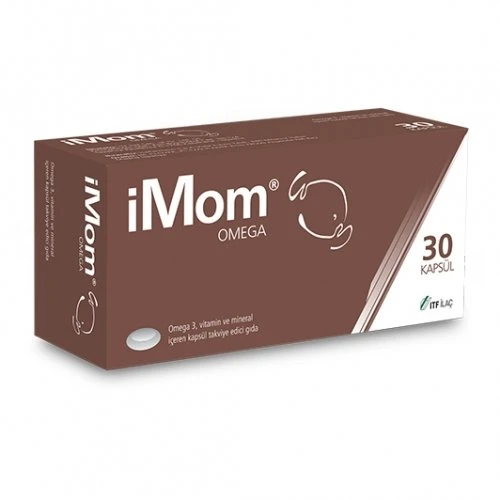 iMom Omega 3 Takviye Edici Gıda 30 Kapsül ürün görseli 1