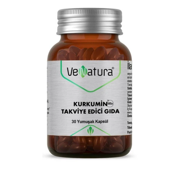 VeNatura Kurkumin 30 Kapsül (Zerdeçal) ürün görseli 1