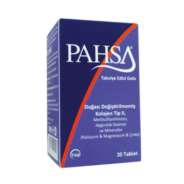 Pahsa 30 Tablet ürün görseli 1