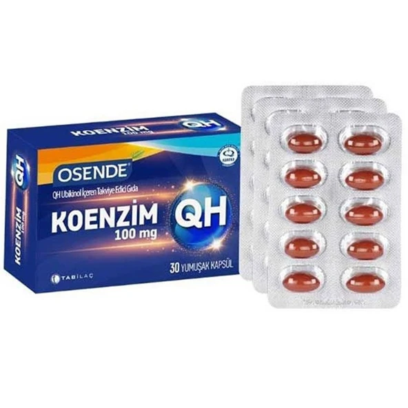 Osende Koenzim QH 30 Yumuşak Kapsül ürün görseli 1