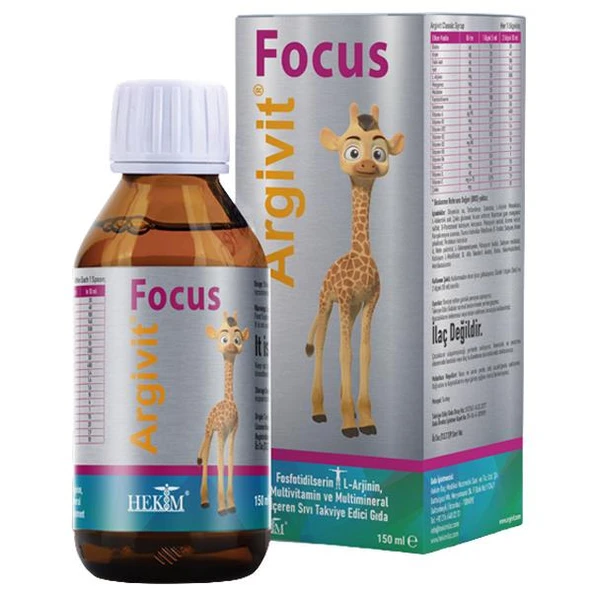 Argivit Focus 150 ml Şurup ürün görseli 1
