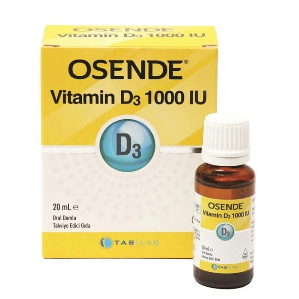 Osende Vitamin D3 Damla 20 ml ürün görseli 1