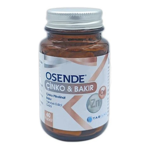 Osende Çinko Bakır 60 Kapsül ürün görseli 1
