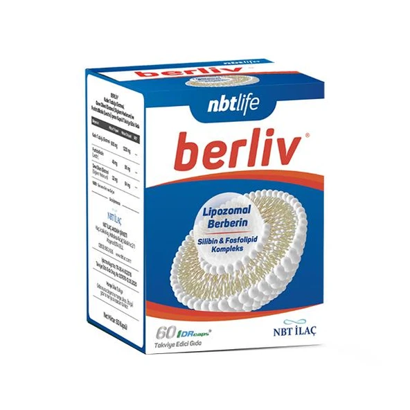 NBT Life Berliv Lipozomal Berberin 60 Kapsül ürün görseli 1