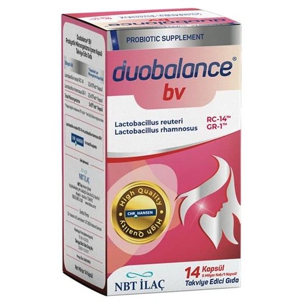 NBT Life DuoBalance BV Probiyotik 14 Kapsül ürün görseli 1