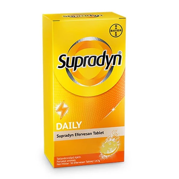 Supradyn Efervesan 30 Tablet ürün görseli 1