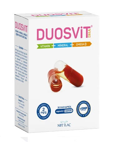 NBT Life Duosvit DHA 30 Kapsül (Vitamin-Mineral-Omega3) ürün görseli 1