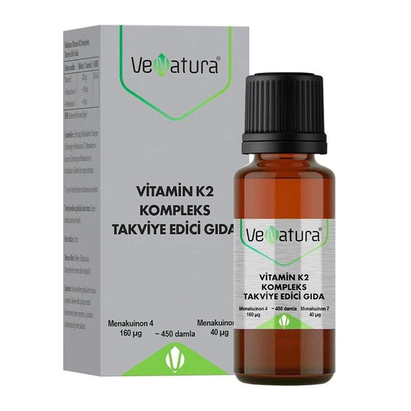 Venatura K2 Kompleks Takviye Edici Gıda 20 ml ürün görseli 1