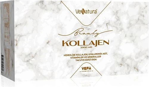 VeNatura Beauty Kollajen 5000 mg Takviye Edici Gıda ürün görseli 1