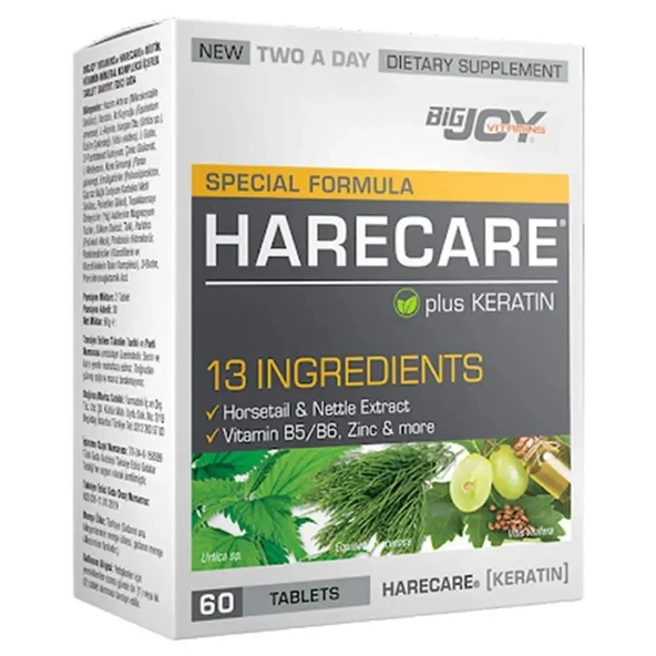 Suda Vitamin Harecare 60 Tablet ürün görseli 1