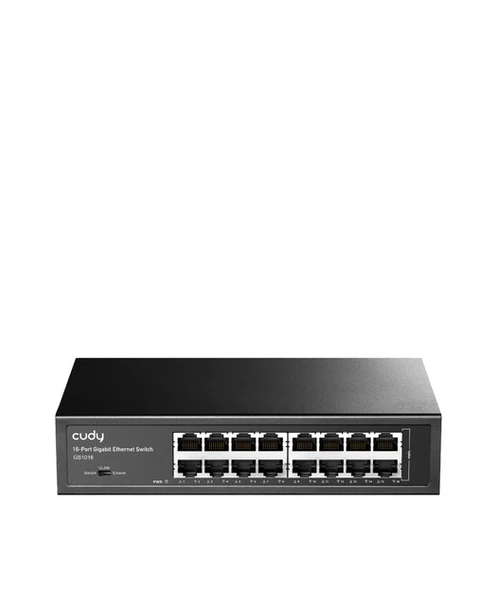 CUDY 16-Port Gigabit Metal Switch ürün görseli 1