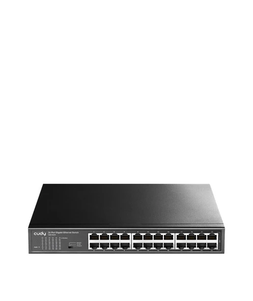 CUDY 24-Port Gigabit Metal Switch ürün görseli 1