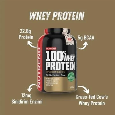 Nutrend Whey Protein Tozu 2250 Gr - Resim 3