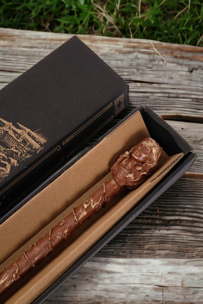HAPPENS Harry Potter Başlı Hermonie Asası 33 Cm , Büyülü Asa, Harmony Asası Kutulu Yeni Asa ürün görseli 1