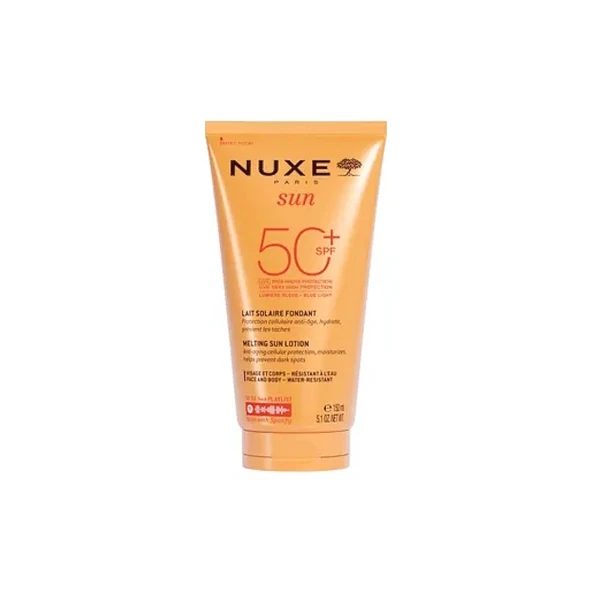Nuxe Sun SPF50 Güneş Koruyucu Yüz ve Vücut Sütü 150 ml ürün görseli 1