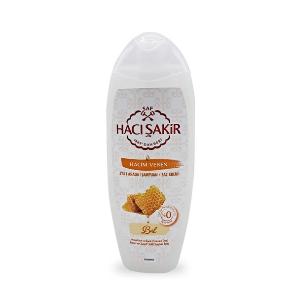 Hacı Şakir Bal 2si 1 Arada Şampuan Hacim Veren 500 ml ürün görseli 1