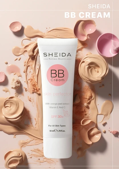 Sheida Bb Cream 50ML(Medium) - Resim 4