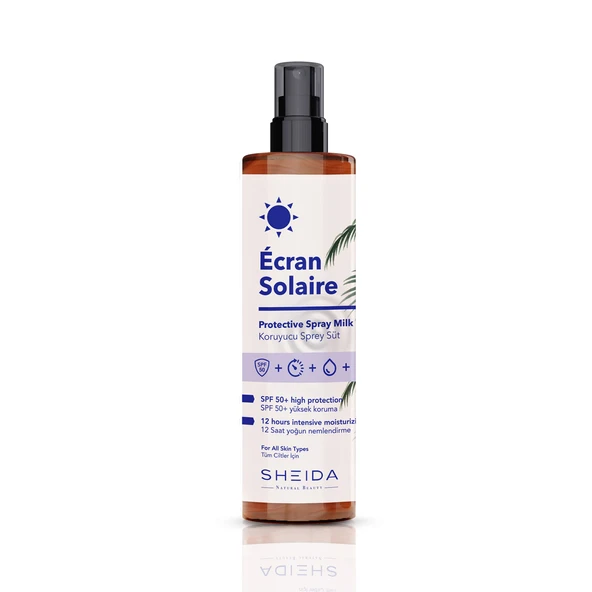 Sheida Écran Solaire Güneş Koruyucu Süt 200 ml ürün görseli 1