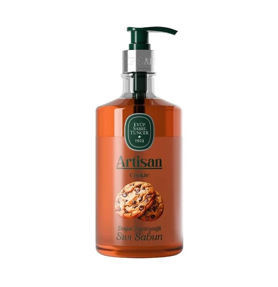Eyüp Sabri Tuncer Artisan Doğal Zeytinyağlı Sıvı Sabun Cookie 600 ml duru-300009-39524 ürün görseli 1