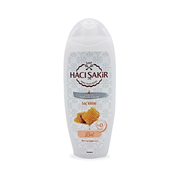 Hacı Şakir Bal Saç Kremi Canlı Ve Yumuşak Saçlar 450 ml ürün görseli 1