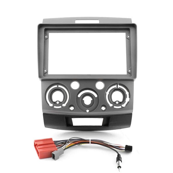 Ford Ranger / MAZDA BT-50 2006-2010 UYUMLU 9 INC Grey ANDROID MULTİMEDYA ÇERÇEVESİ - SOKET ürün görseli 1