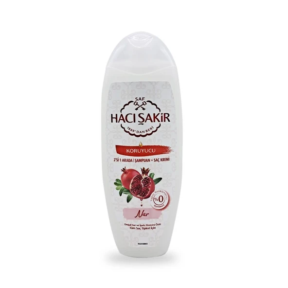 Hacı Şakir Nar 2si 1 Arada Şampuan Koruyucu 500 ml ürün görseli 1