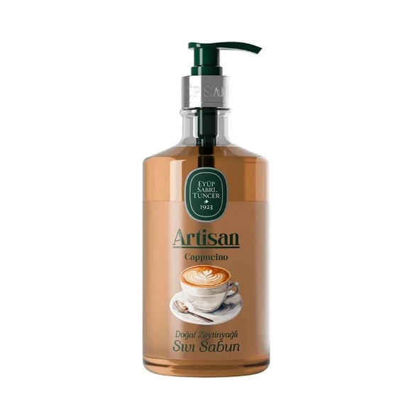 Eyüp Sabri Tuncer Artisan Doğal Zeytinyağlı Sıvı Sabun Cappuccino 600 ml duru-300010-39526 ürün görseli 1