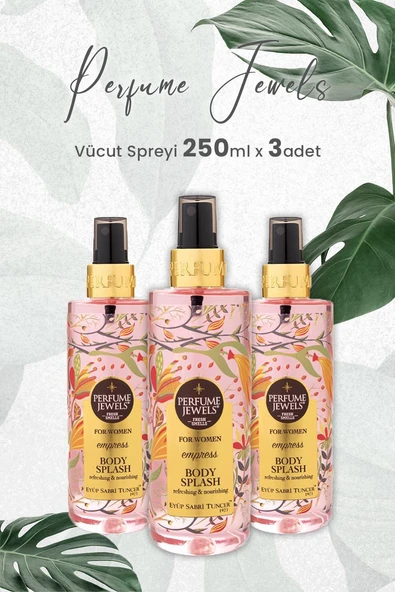Eyüp Sabri Tuncer Body Splash Empress 250 ml x 3 Adet ürün görseli 1