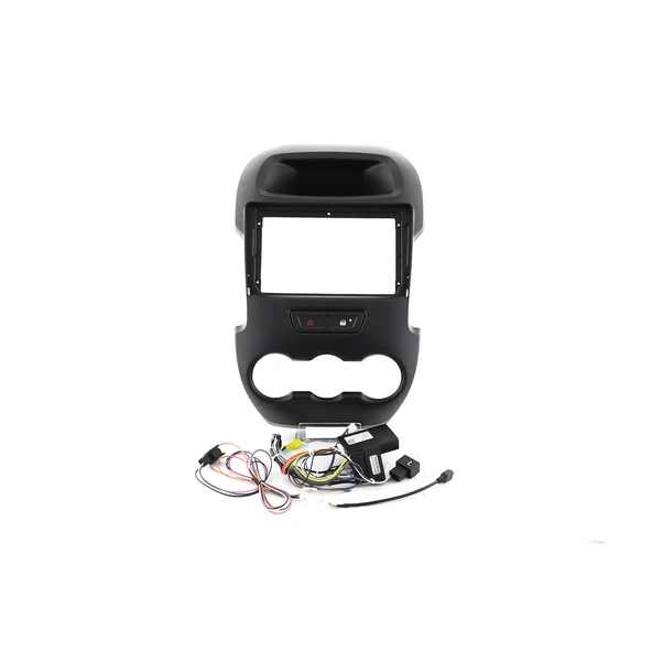 Ford Ranger 2011-2015 UYUMLU CANBUS 9'' Black ANDROID MULTİMEDYA ÇERÇEVESİ - SOKET ürün görseli 1