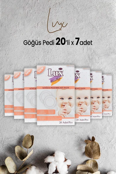 Lux Göğüs Pedi 20' li x 7 Adet ürün görseli 1