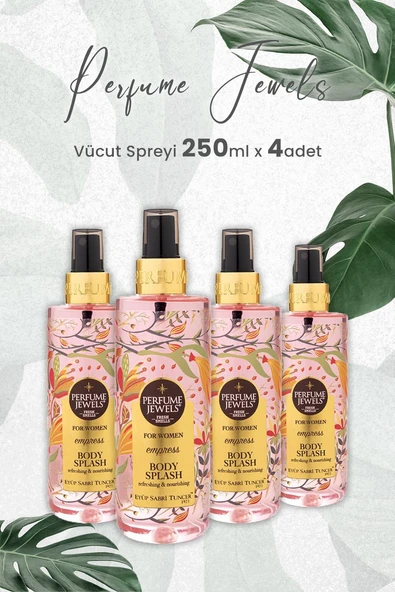 Eyüp Sabri Tuncer Body Splash Empress 250 ml x 4 Adet ürün görseli 1