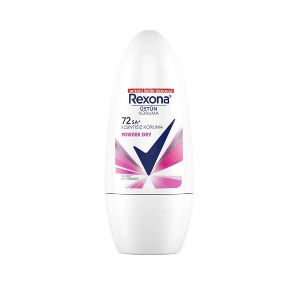 Rexona Women 72 Saat Kesintisiz Üstün Koruma Antiperspirant Roll-on 50 ml ürün görseli 1