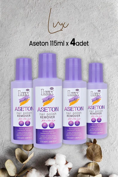 Lux Aseton 115 ml x 4 Adet ürün görseli 1