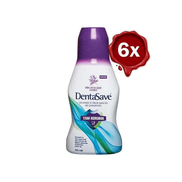 Dentasave Cistus Tam Koruma Çalkalama Suyu 300 ml x 6 dvc-5004733-17143 ürün görseli 1