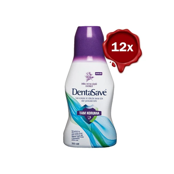 Dentasave Cistus Tam Koruma Çalkalama Suyu 300 ml x 12 dvc-5004741-17154 ürün görseli 1